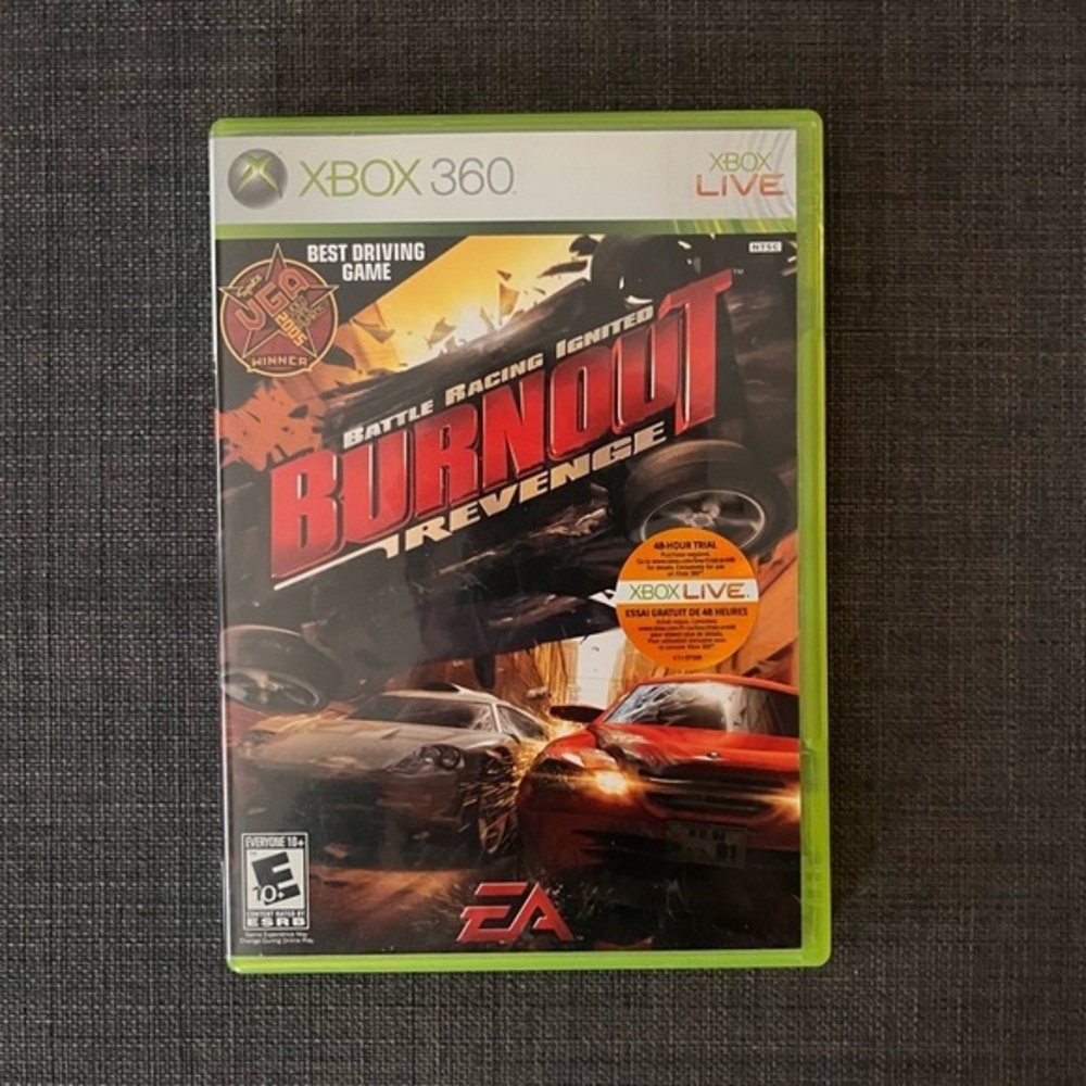 Burnout Revenge Xbox 360 Game Complete